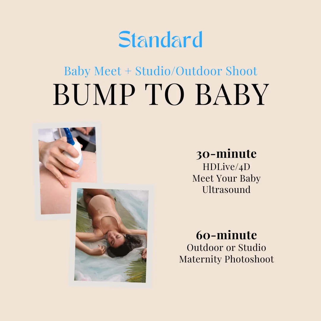 Bump to Baby 27+ Week Ultrasound + Photo