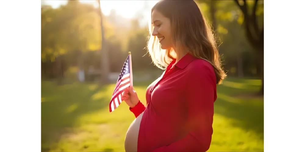 Red, White, and Baby: Patriotic Pregnancy Photo Ideas for Independence Day